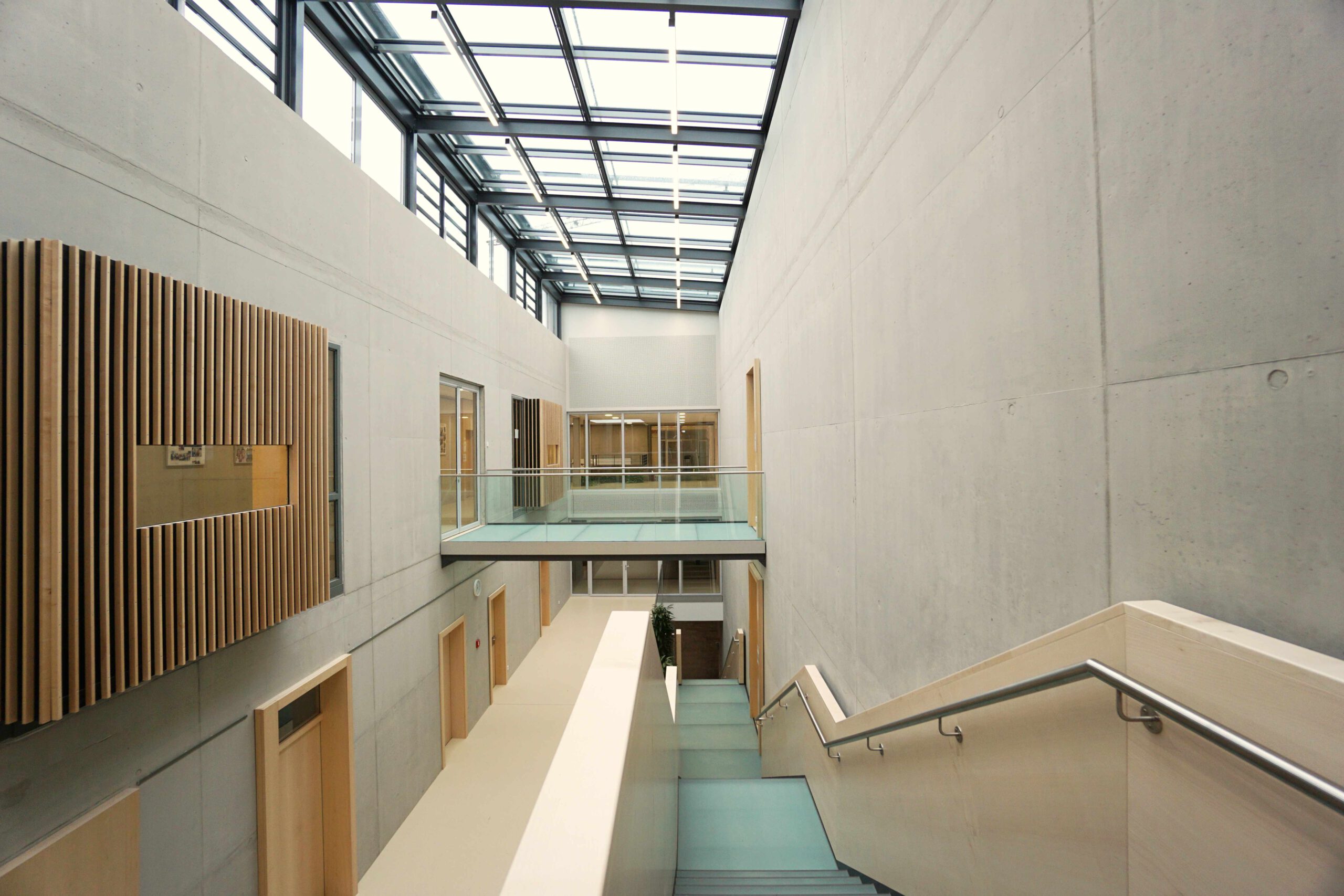 Berufsschulzentrum Mühldorf BA2 Lichthof