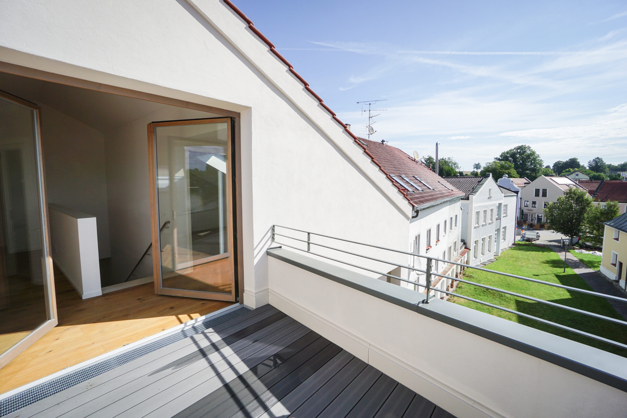 Marktplatz 7 Buchbach Dachterrasse