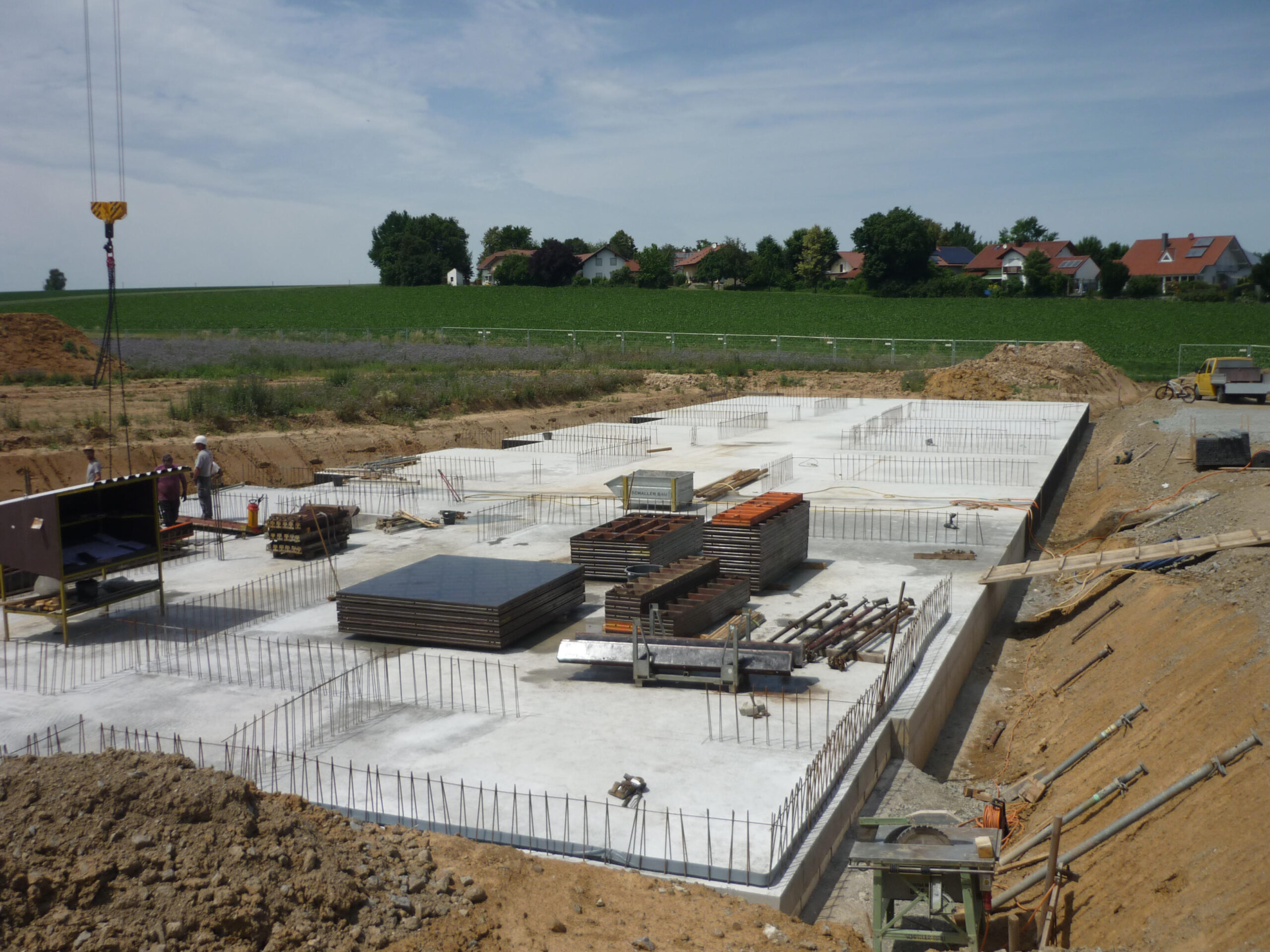 KITA Oberschneiding Baustelle